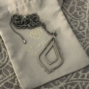 Kendra Scott Simon Silver Pendant Necklace